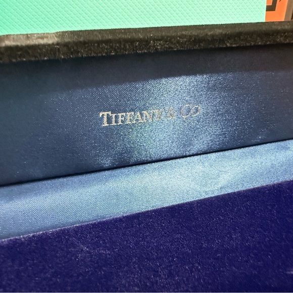 Tiffany & Co. Blue Velvet Jewelry Box - Picture 2 of 5